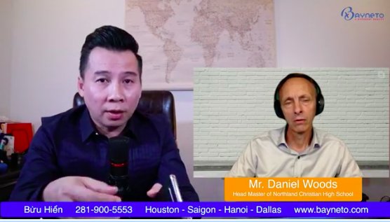 Mr. Livestream Buu Hien and Mr. Daniel Woods: New law for International students